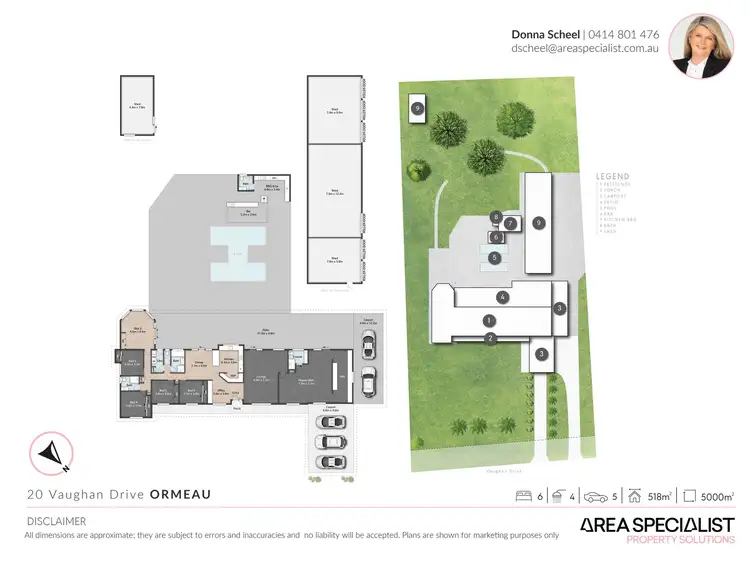 Floorplan of Homely house listing, 20 Vaughan Drive, Ormeau QLD 4208