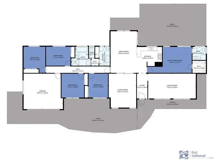 Floorplan of Homely house listing, 4 Larson Lane, Yass NSW 2582