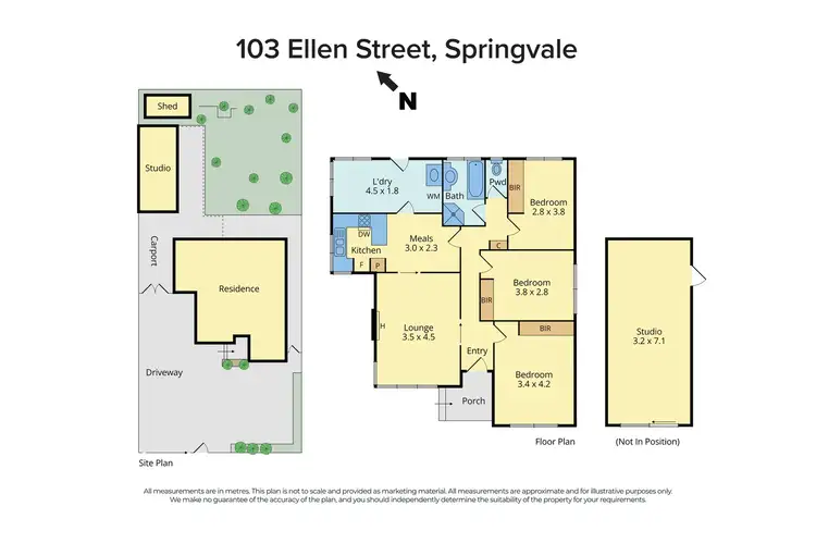 Floorplan of Homely house listing, 103 Ellen Street, Springvale VIC 3171