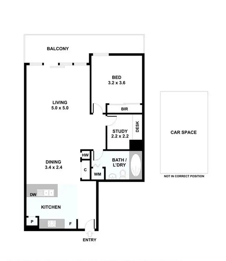 Floorplan of Homely apartment listing, 408/62 Mt Alexander Road, Travancore VIC 3032