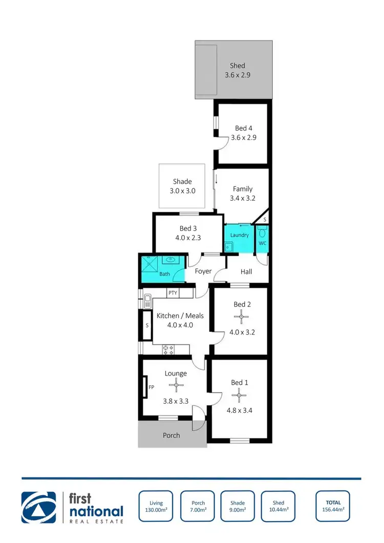 Floorplan of Homely house listing, 59 Robert St, Moonta SA 5558