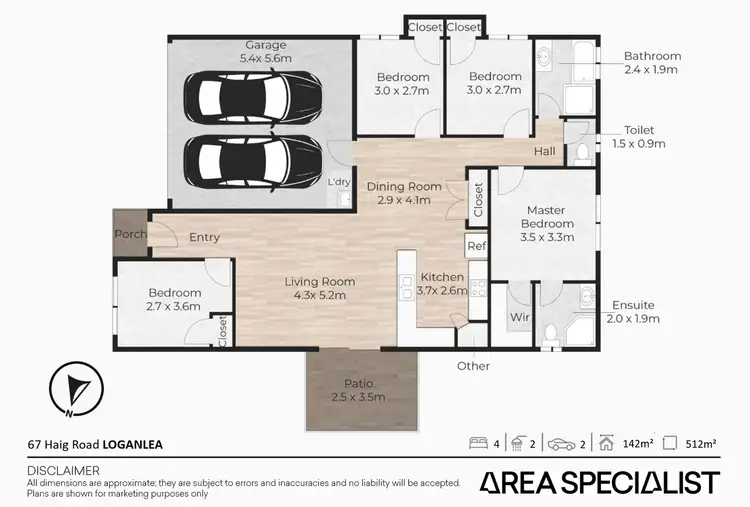 Floorplan of Homely house listing, 67 Haig Road, Loganlea QLD 4131
