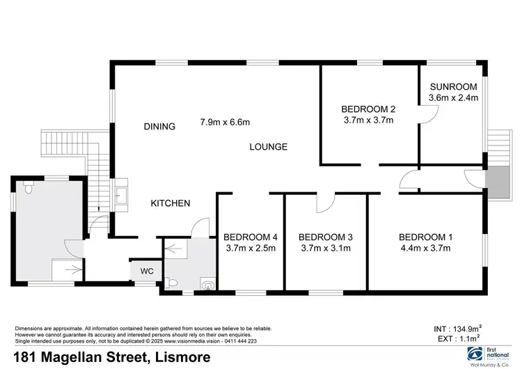 Floorplan of Homely house listing, 181 Magellan Street, Lismore NSW 2480