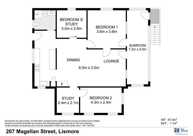 Floorplan of Homely house listing, 207 Magellan Street, Lismore NSW 2480