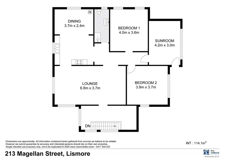 Floorplan of Homely house listing, 213 Magellan Street, Lismore NSW 2480