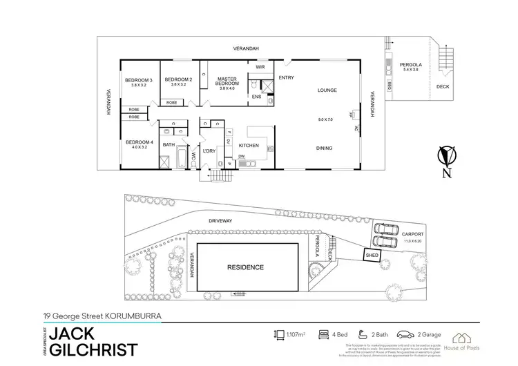 Floorplan of Homely house listing, 19 George Street, Korumburra VIC 3950