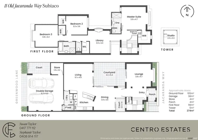 Floorplan of Homely house listing, 11 Old Jacaranda Way, Subiaco WA 6008
