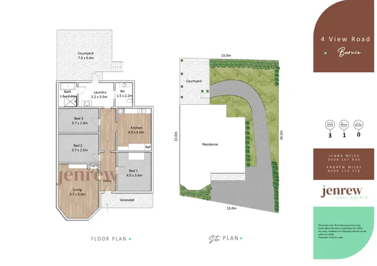 Floorplan of Homely house listing, 4 View Road, Burnie TAS 7320