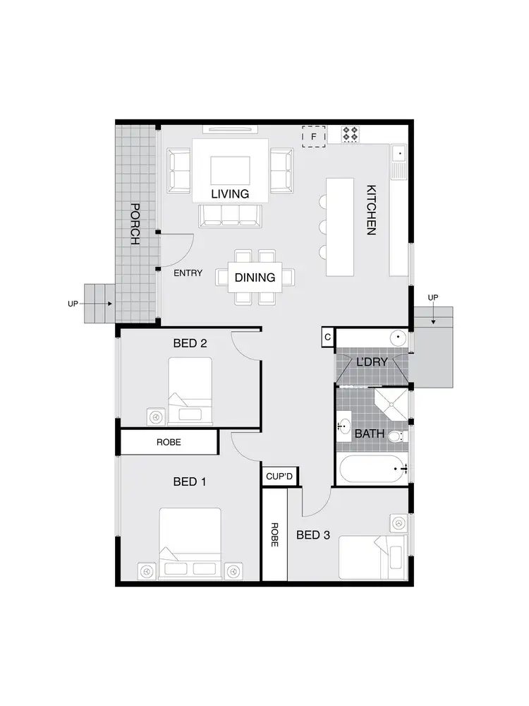 Floorplan of Homely house listing, 4 Graham Street, Macgregor ACT 2615