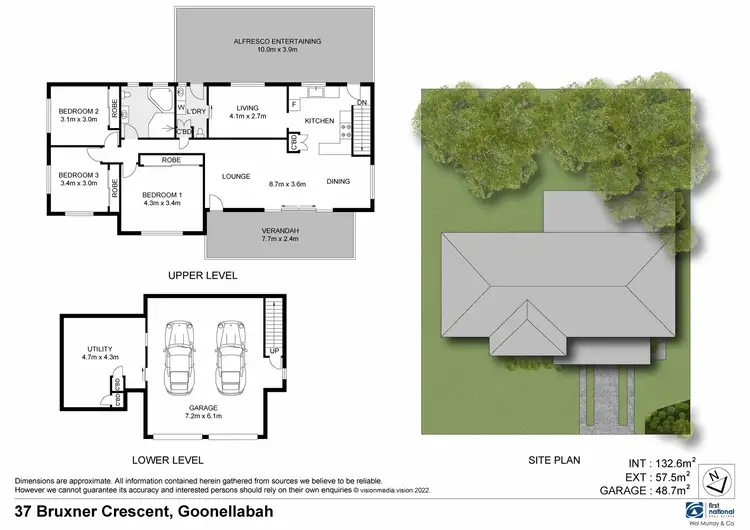 Floorplan of Homely house listing, 37 Bruxner Crescent, Goonellabah NSW 2480