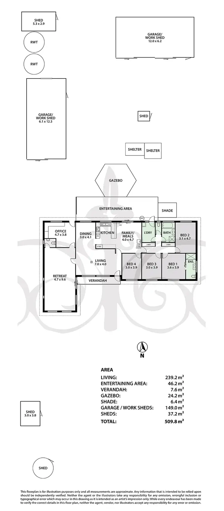 Floorplan of Homely house listing, 11 Bleeze Street, Birdwood SA 5234