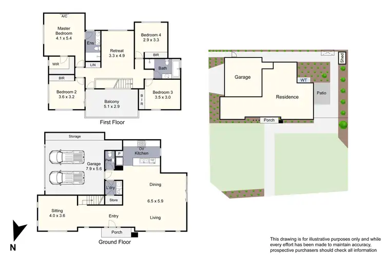 Floorplan of Homely house listing, 2 Lenah Crescent, Keysborough VIC 3173