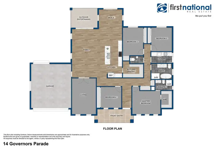 Floorplan of Homely house listing, 14 Governors Parade, Windradyne NSW 2795