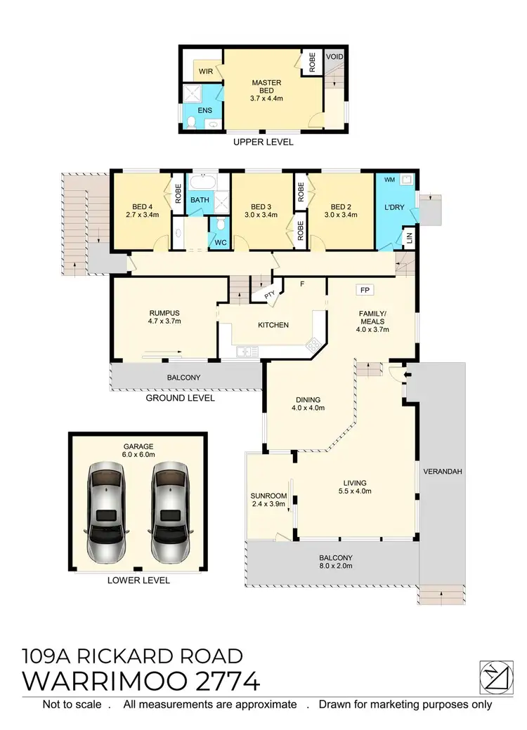 Floorplan of Homely house listing, 109A Rickard Road, Warrimoo NSW 2774