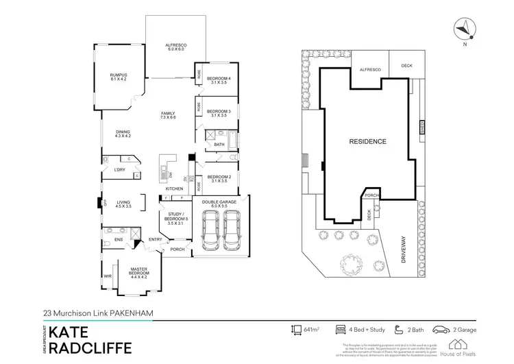 Floorplan of Homely house listing, 23 Murchison Link, Pakenham VIC 3810