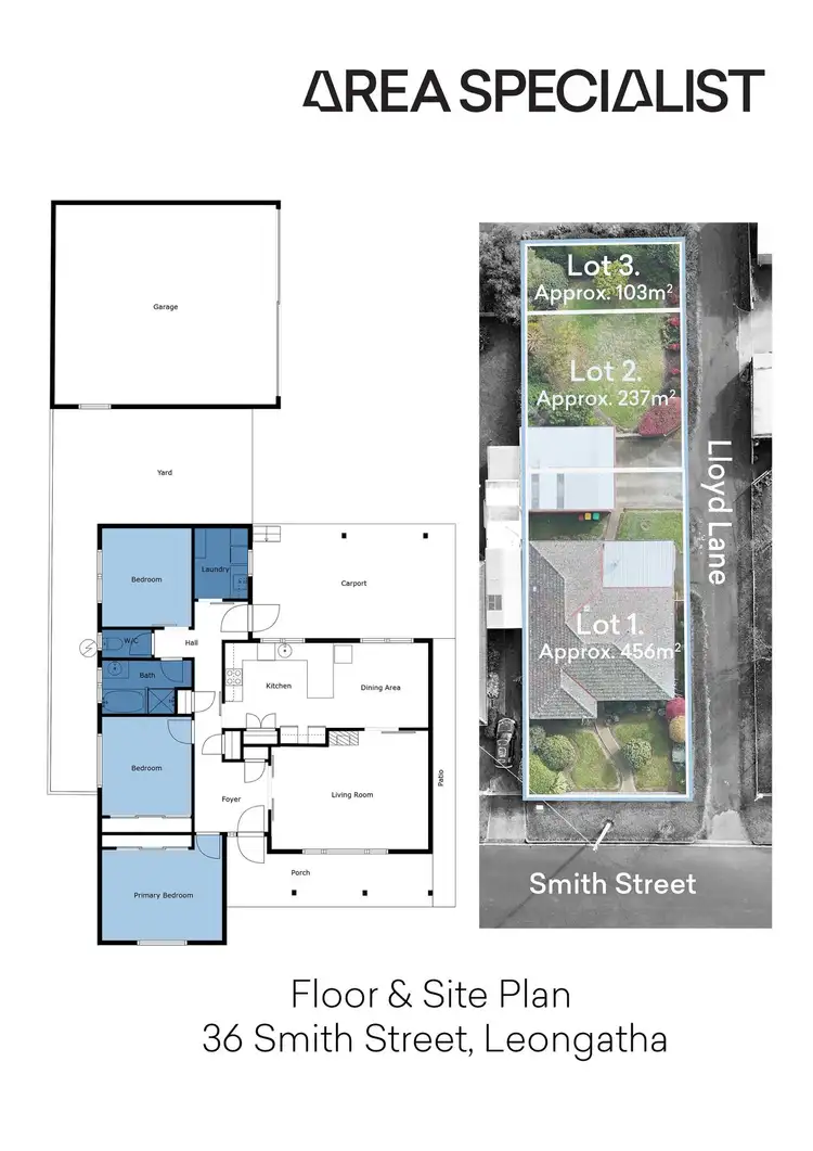 Floorplan of Homely house listing, 36 Smith Street, Leongatha VIC 3953