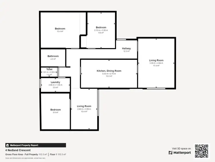Floorplan of Homely house listing, 6 Nedland Crescent, Port Noarlunga South SA 5167