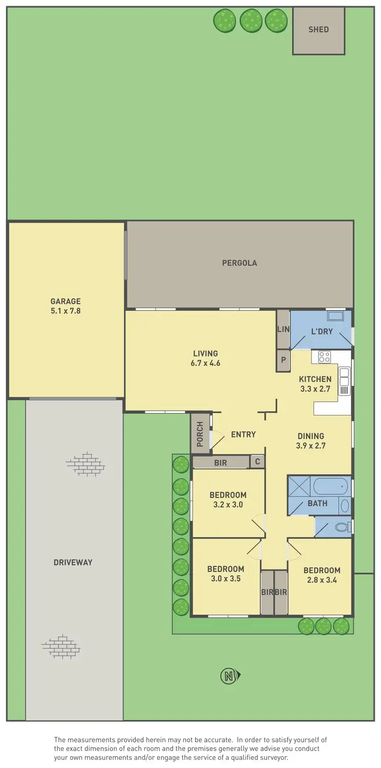 Floorplan of Homely house listing, 1 Woodland Drive, Albanvale VIC 3021