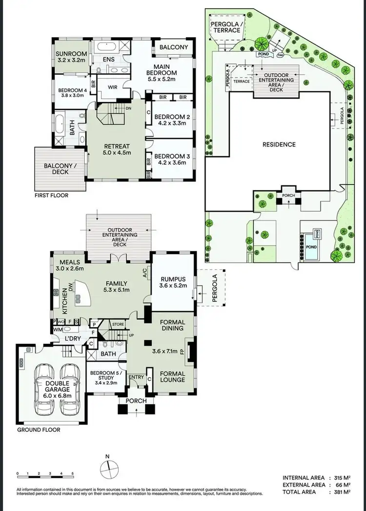 Floorplan of Homely house listing, 17 Golf Links Court, Doncaster VIC 3108