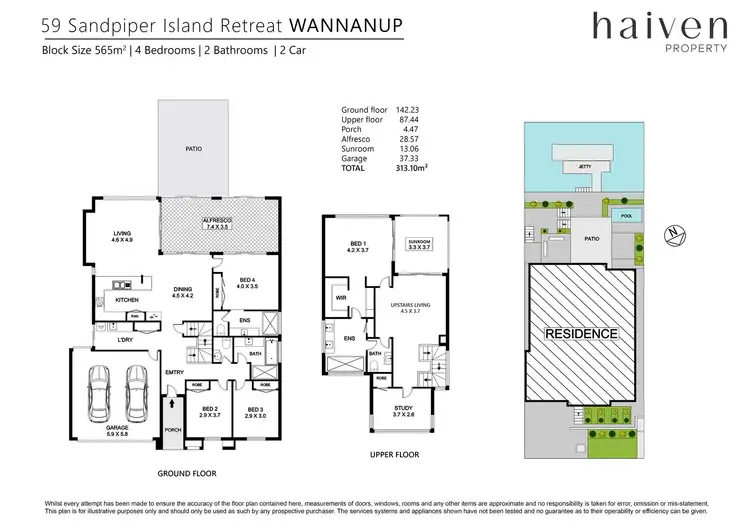 Floorplan of Homely house listing, 59 SANDPIPER ISLAND RETREAT, Wannanup WA 6210