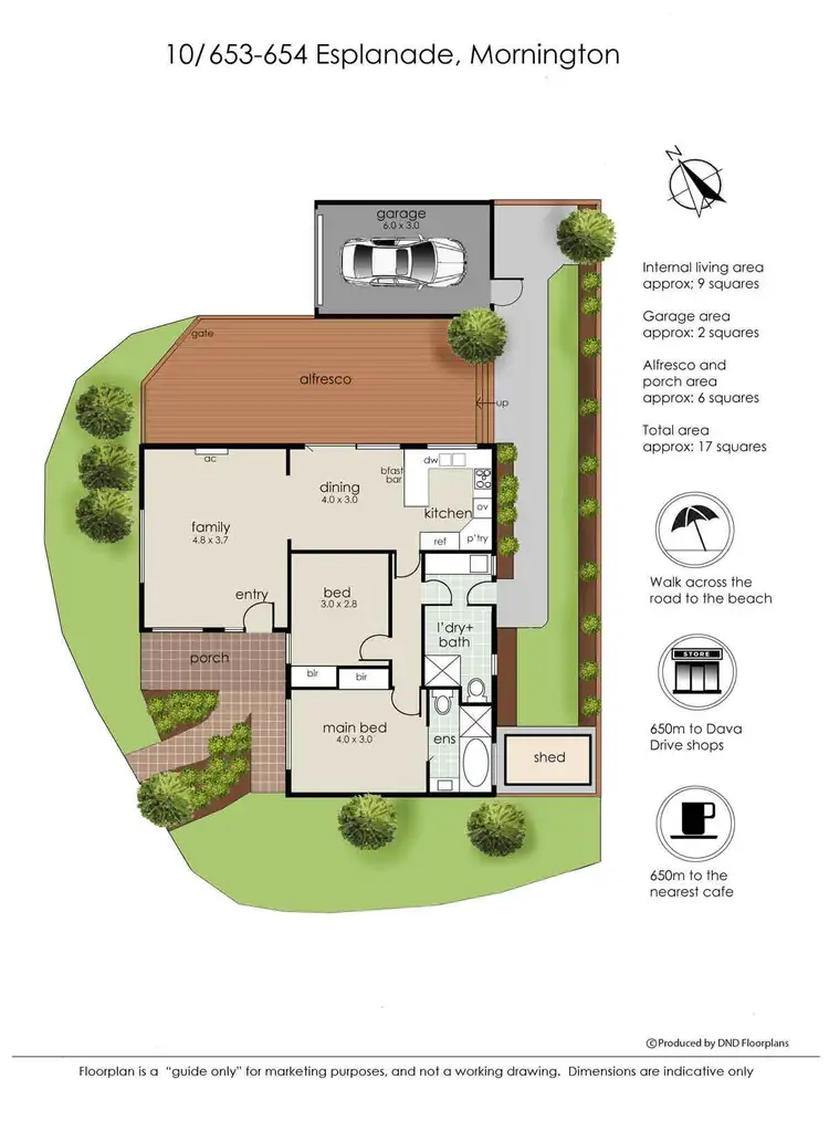 Floorplan of Homely unit listing, 10/653-654 Esplanade, Mornington VIC 3931