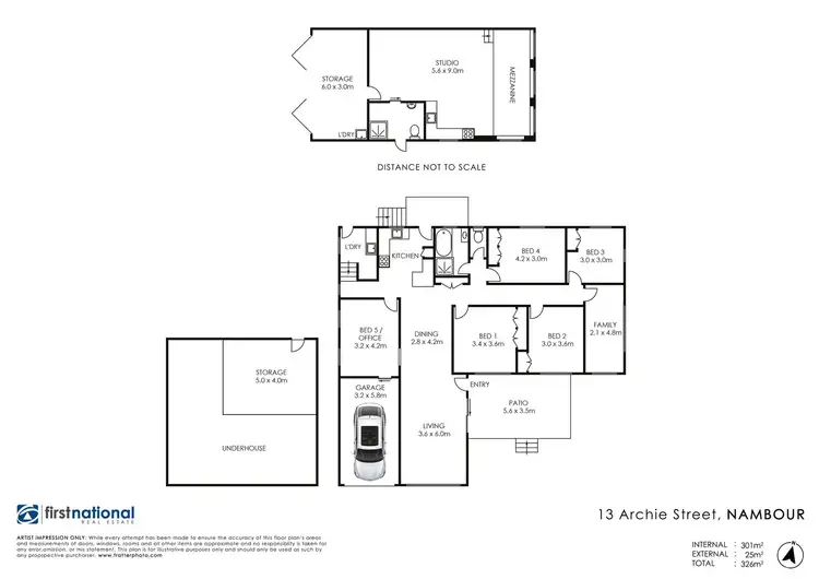 Floorplan of Homely house listing, 13 Archie Street, Nambour QLD 4560