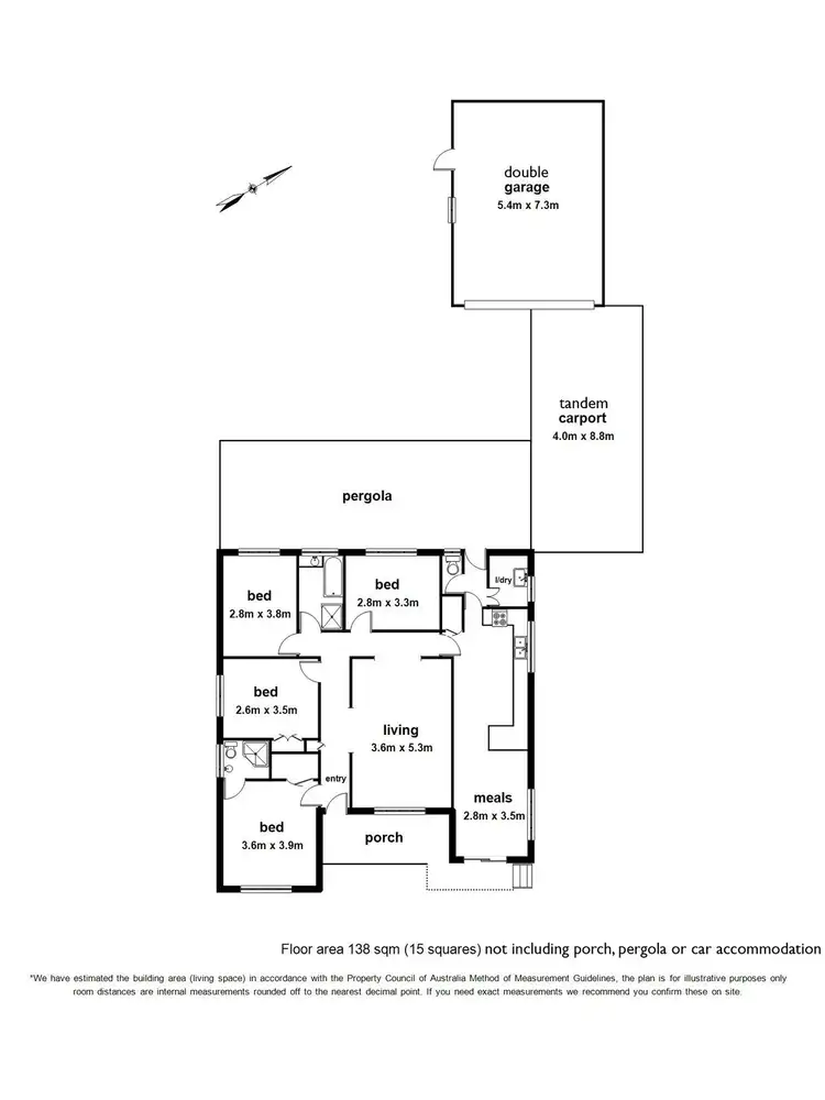 Floorplan of Homely house listing, 3 Cloverset Avenue, Narre Warren VIC 3805