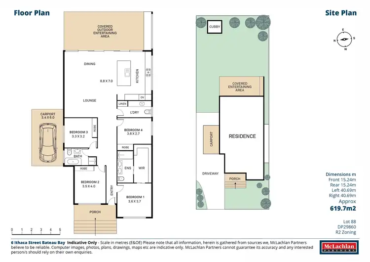 Floorplan of Homely house listing, 6 Ithaca Street, Bateau Bay NSW 2261
