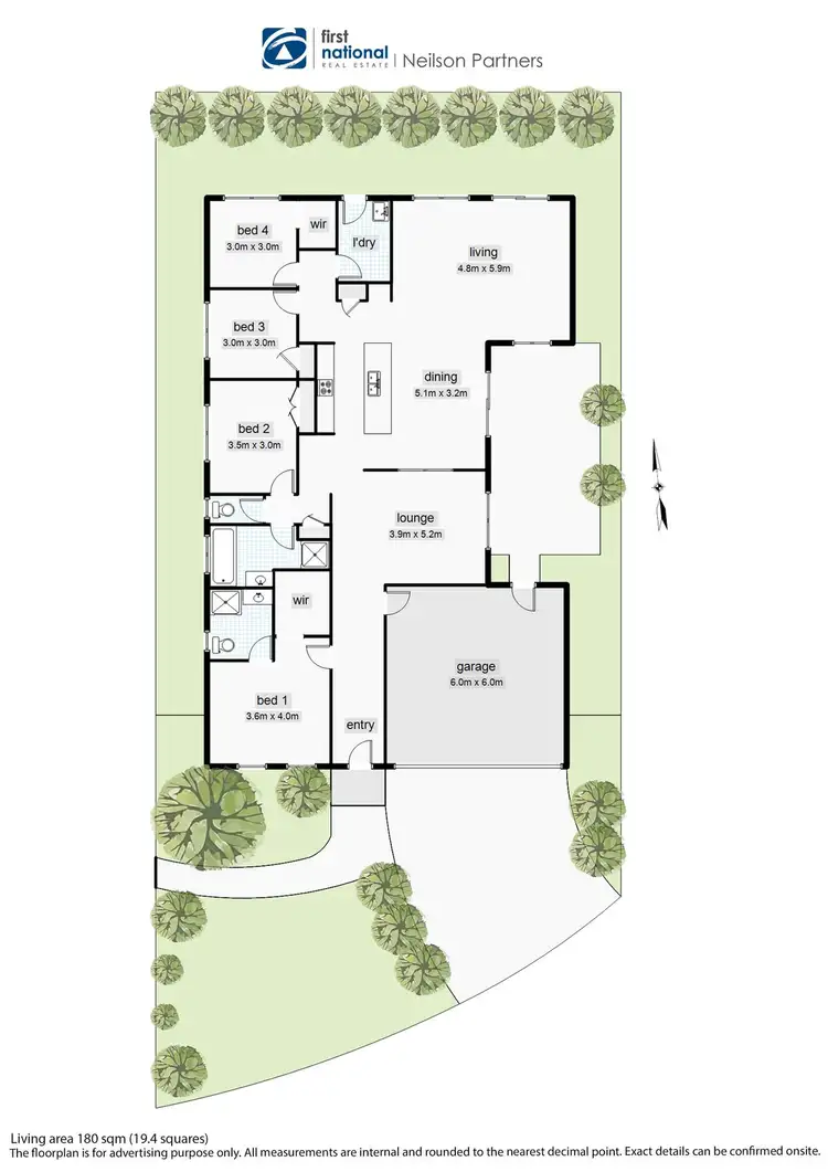 Floorplan of Homely house listing, 9 Waterside Drive, Cranbourne East VIC 3977