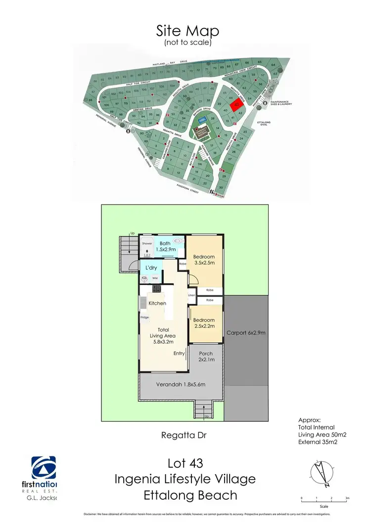 Floorplan of Homely house listing, 43/1 Fassifern Street, Ettalong Beach NSW 2257