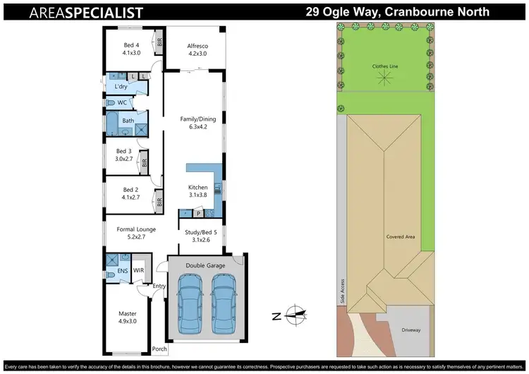 Floorplan of Homely house listing, 29 Ogle Way, Cranbourne North VIC 3977