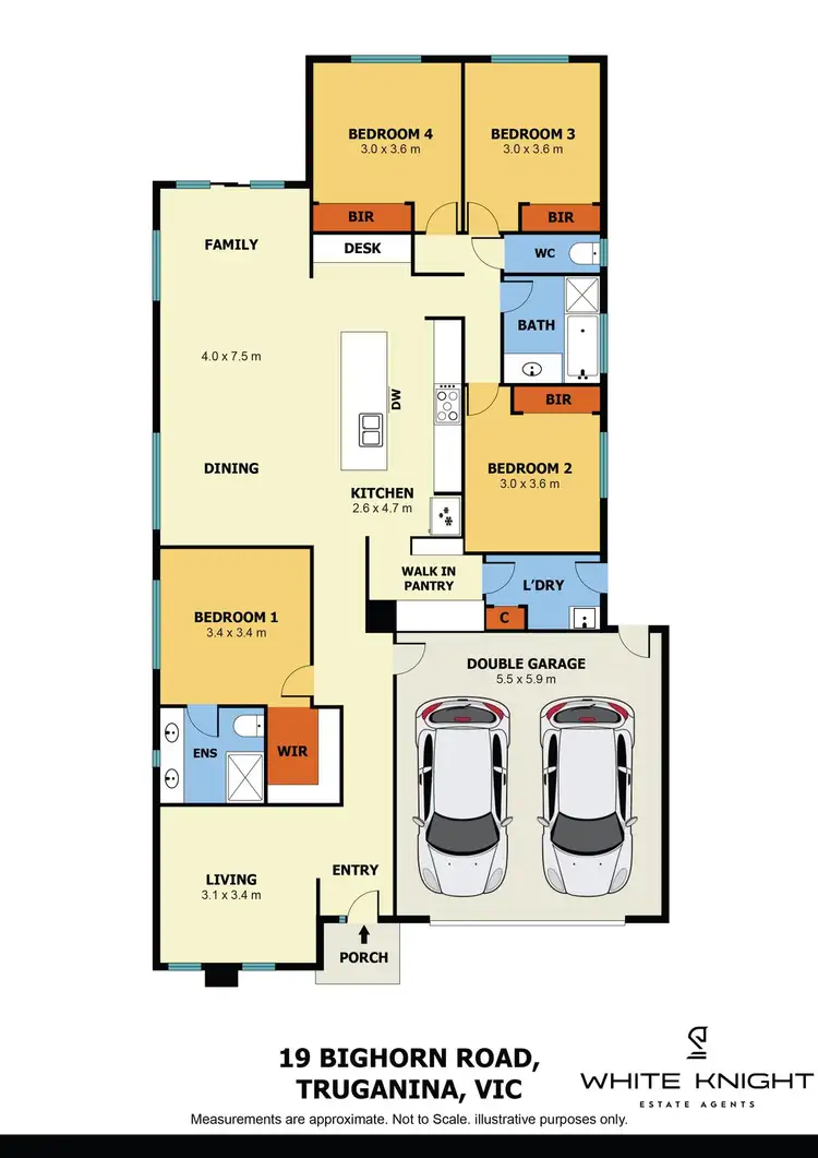 Floorplan of Homely house listing, 19 Bighorn Road, Truganina VIC 3029