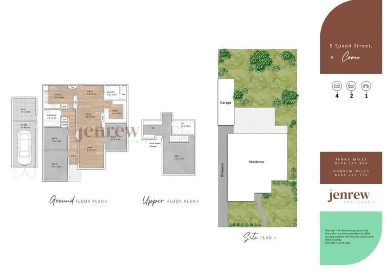 Floorplan of Homely house listing, 5 Speed Street, Cooee TAS 7320