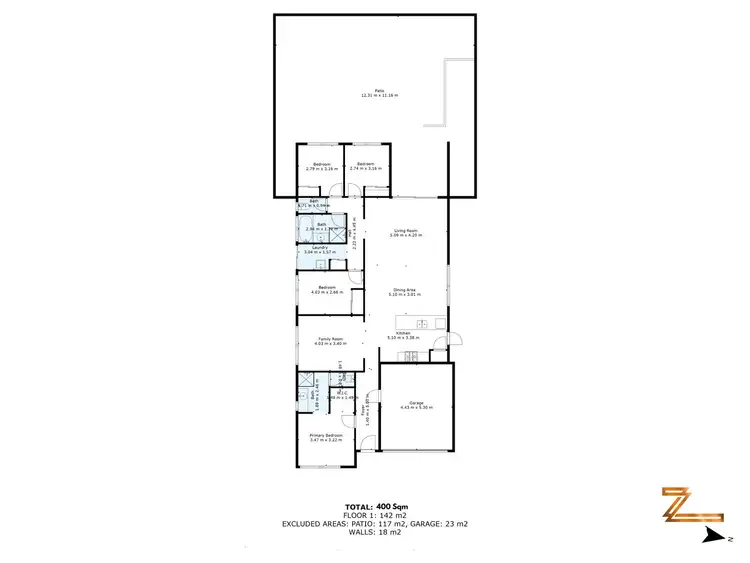 Floorplan of Homely house listing, 7 Chrysler Approach, Yanchep WA 6035