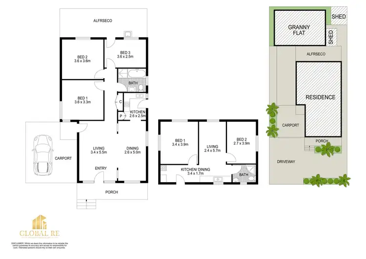 Floorplan of Homely house listing, 904 & 904A Woodville Road, Villawood NSW 2163