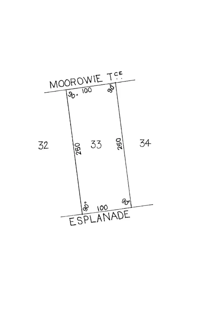 Floorplan of Homely land listing, 19 Moorowie Tce, Port Moorowie SA 5576