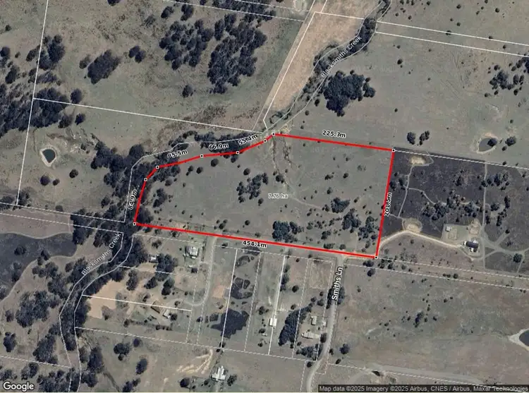 Floorplan of Homely land listing, 104 Smiths Lane, Tenterfield NSW 2372