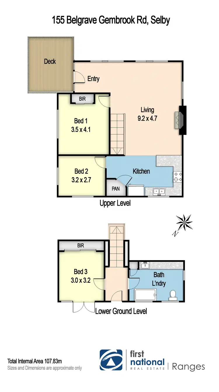 Floorplan of Homely house listing, 155 Belgrave-Gembrook Road, Selby VIC 3159