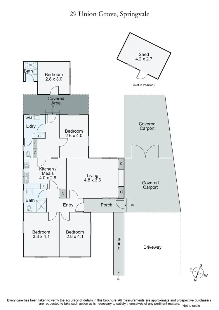 Floorplan of Homely house listing, 29 Union Grove, Springvale VIC 3171