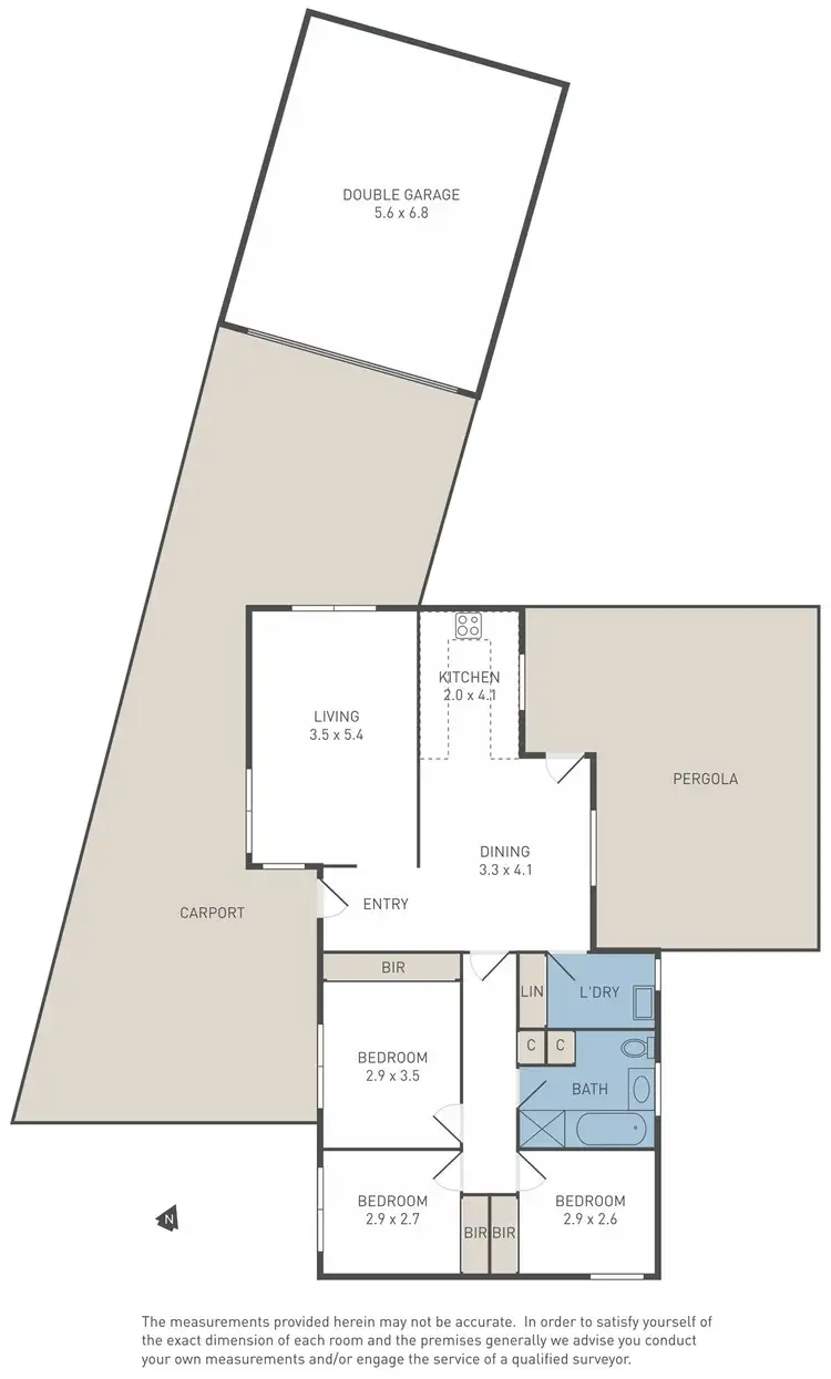 Floorplan of Homely house listing, 16 Harrier Street, Werribee VIC 3030