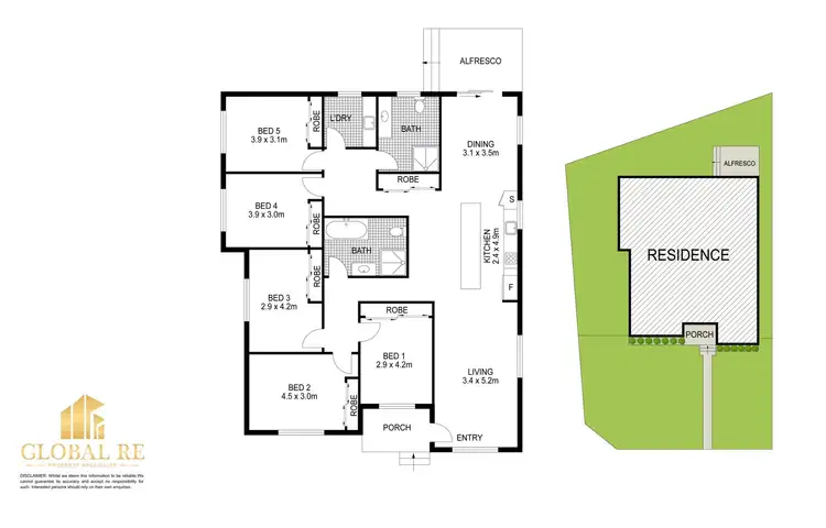 Floorplan of Homely house listing, 8 Balmain Rd, Cartwright NSW 2168