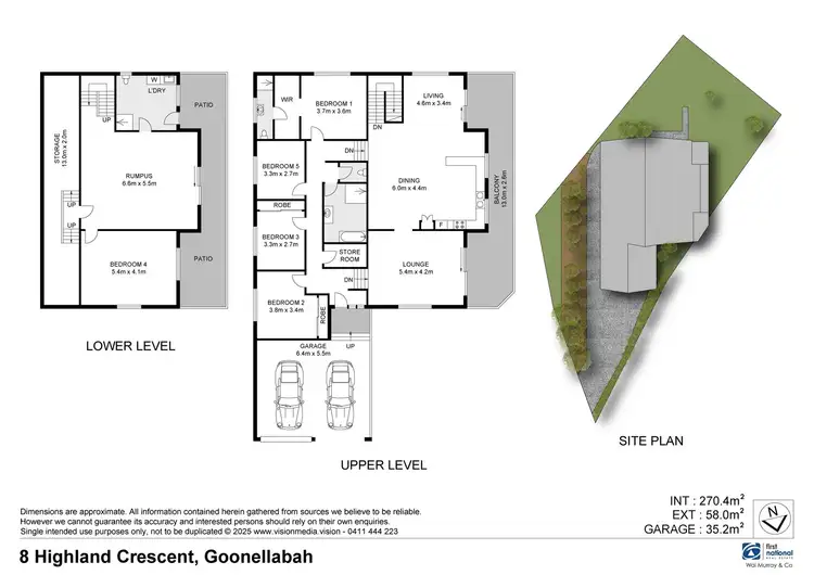 Floorplan of Homely house listing, 8 Highland Crescent, Goonellabah NSW 2480
