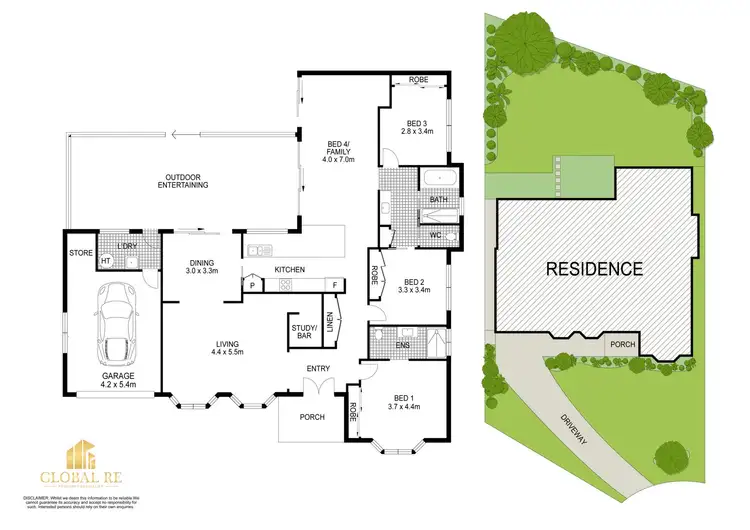Floorplan of Homely house listing, 9 Troon Place, St Andrews NSW 2566