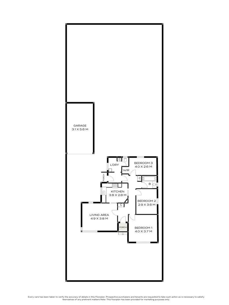 Floorplan of Homely house listing, 15 Edward Street, Fawkner VIC 3060