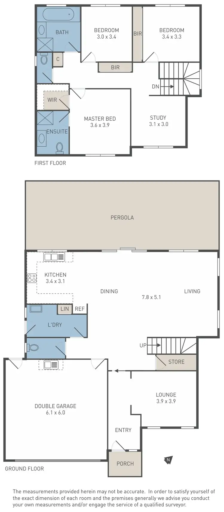 Floorplan of Homely house listing, 5 Manta Court, Werribee VIC 3030