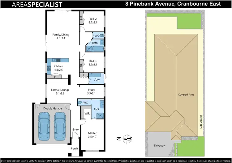 Floorplan of Homely house listing, 8 Pinebank Avenue, Cranbourne East VIC 3977
