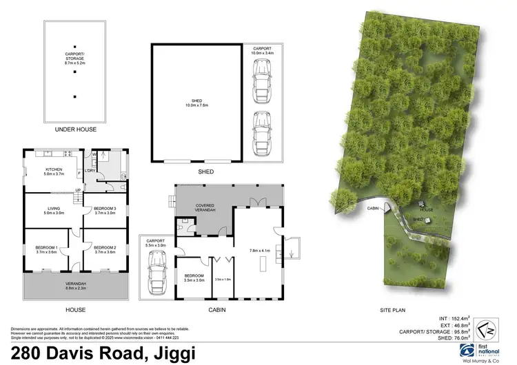 Floorplan of Homely house listing, 280 Davis Road, Jiggi NSW 2480