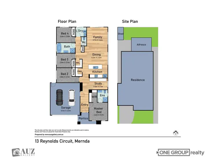 Floorplan of Homely house listing, 13 Reynolds Circuit, Mernda VIC 3754