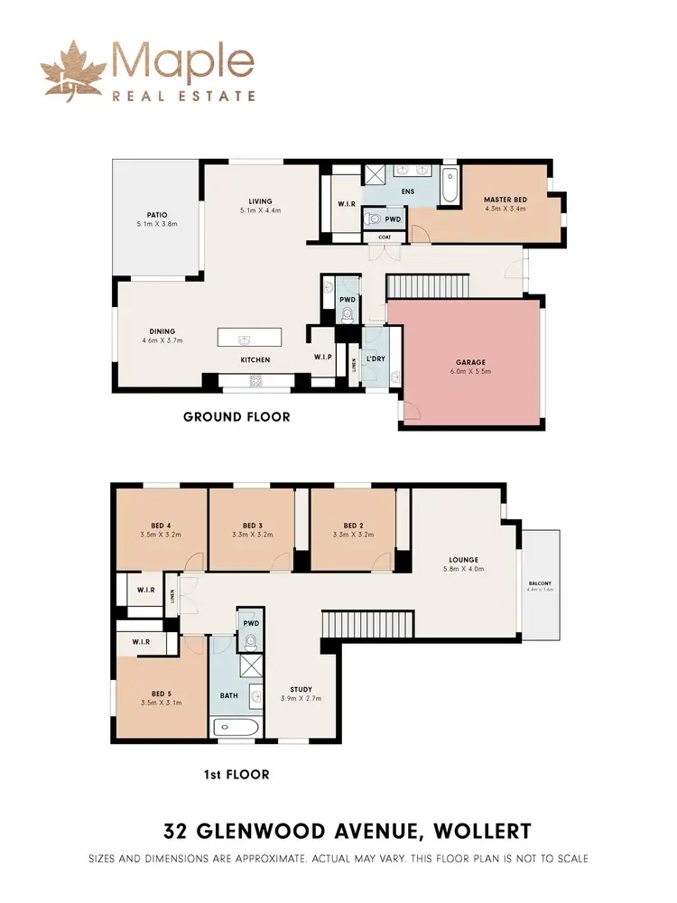 Floorplan of Homely house listing, 32 Glenwood Avenue, Wollert VIC 3750