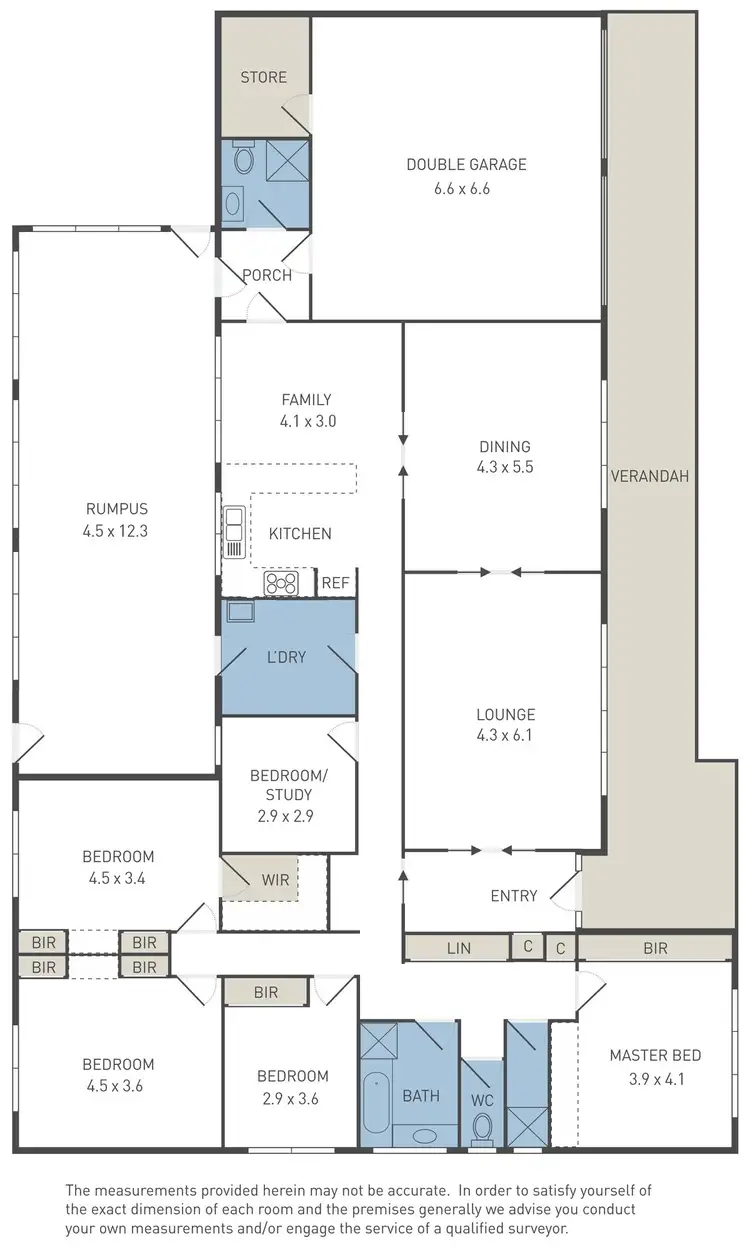 Floorplan of Homely house listing, 345 Duncans Road, Werribee South VIC 3030